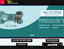 Tablet Screenshot of cidade97.com.br